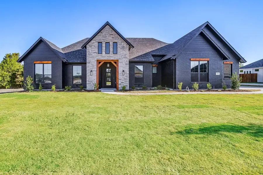 Representative exterior photo of a completed home built from the The Colin by Elmwood Custom Homes in Aledo Heights, Aledo, TX (Image 2).