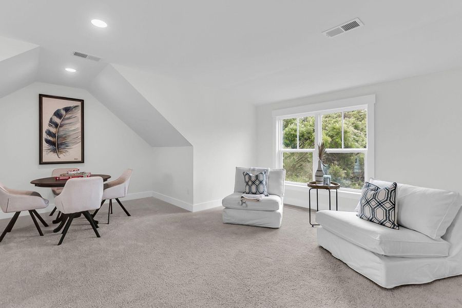 Furnished interior view inside a new home in , Charleston (Image 18).