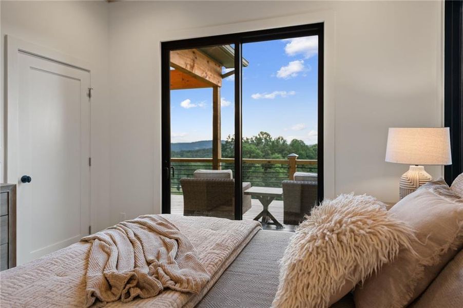 Furnished interior view inside a new home in , Morganton (Image 40).