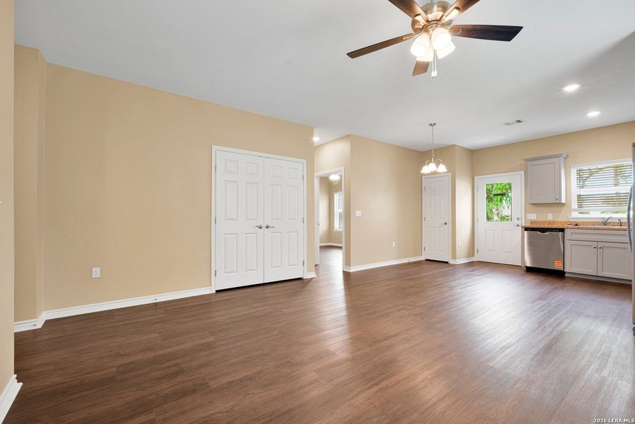 Spacious, unfurnished interior of a new home in , San Antonio (Image 10). Spacious, unfurnished interior of a new home in , San Antonio (Image 10).