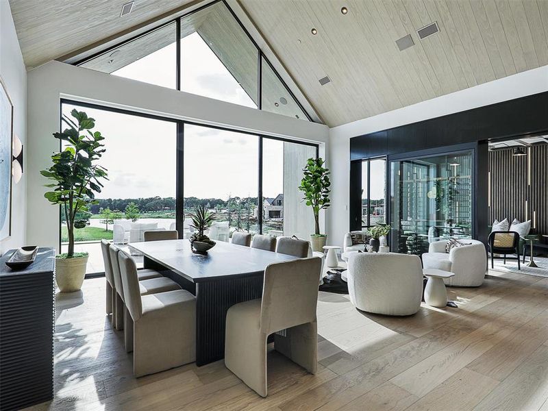 Furnished interior view inside a new home in , Westlake (Image 10).