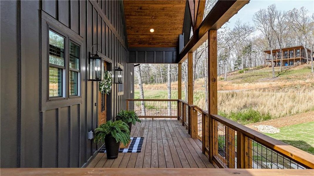 Exterior details and patio area of a home in , Morganton (Image 27). Exterior details and patio area of a home in , Morganton (Image 27).