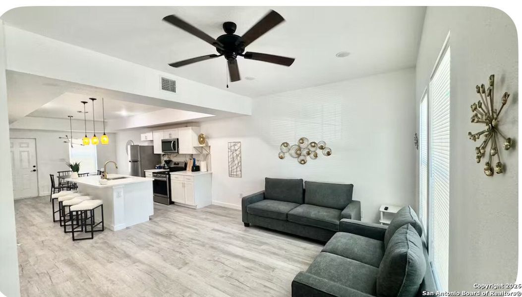 Furnished interior view inside a new home in , San Antonio (Image 6).