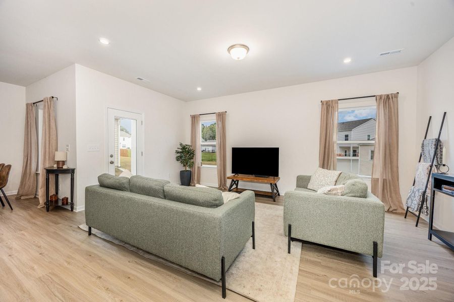 Furnished interior view inside a new home in , Salisbury (Image 13).