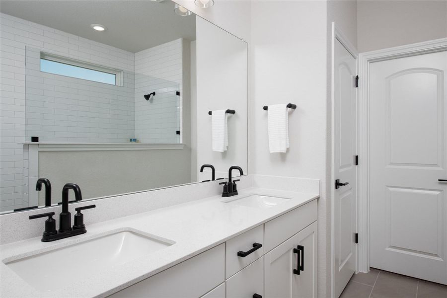 Furnished interior view inside a new home in Covered Bridge, Hutto (Image 12).