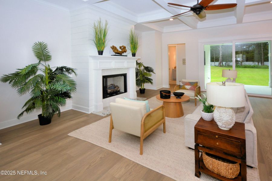 Furnished interior view inside a new home in , Fernandina Beach (Image 5).