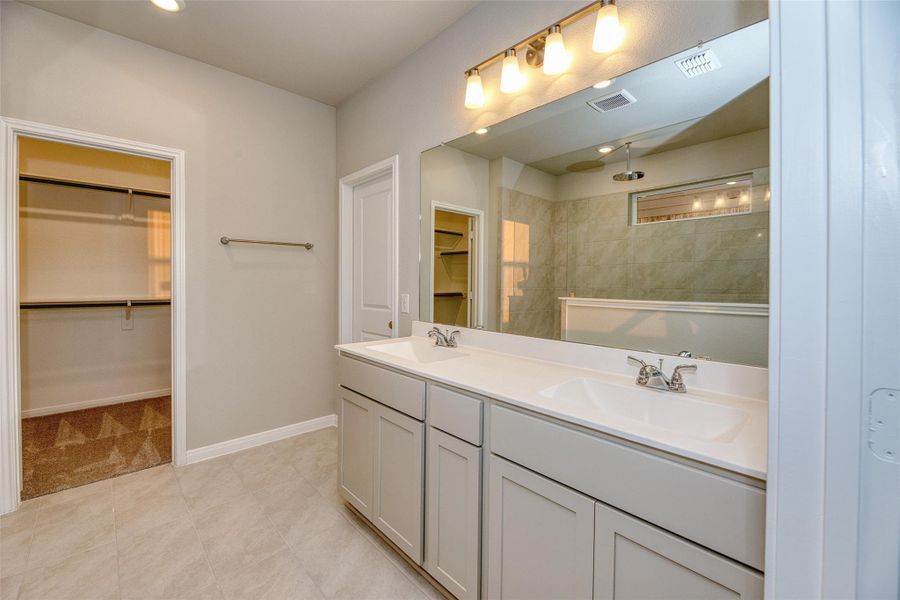 Furnished interior view inside a new home in Aldeana - Paintbrush Collection, Bonney (Image 8).