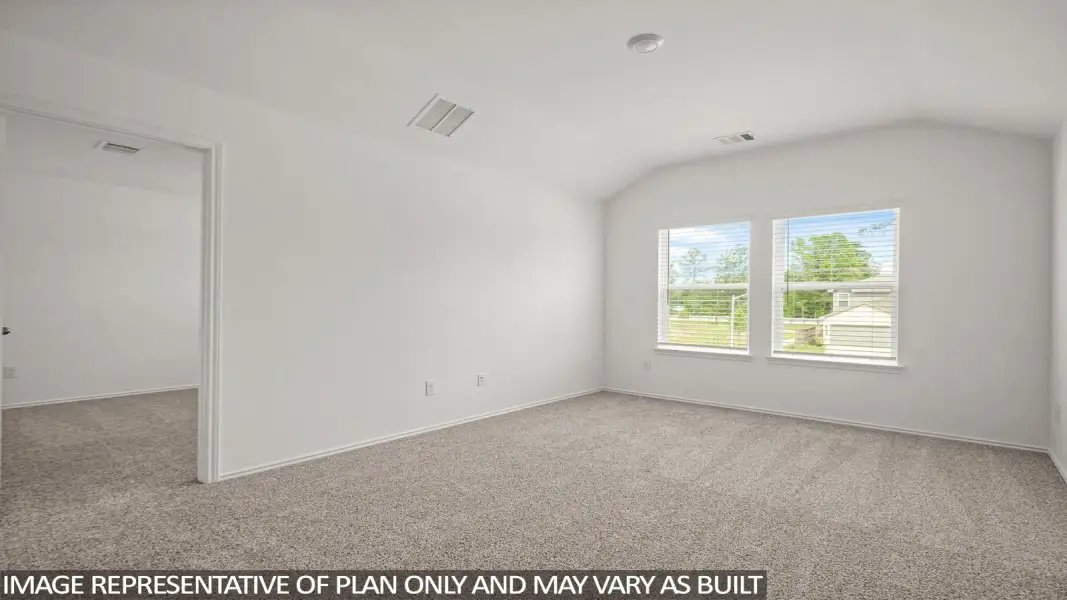 Spacious, unfurnished interior of a new home in Indian Springs, Crosby (Image 10).
