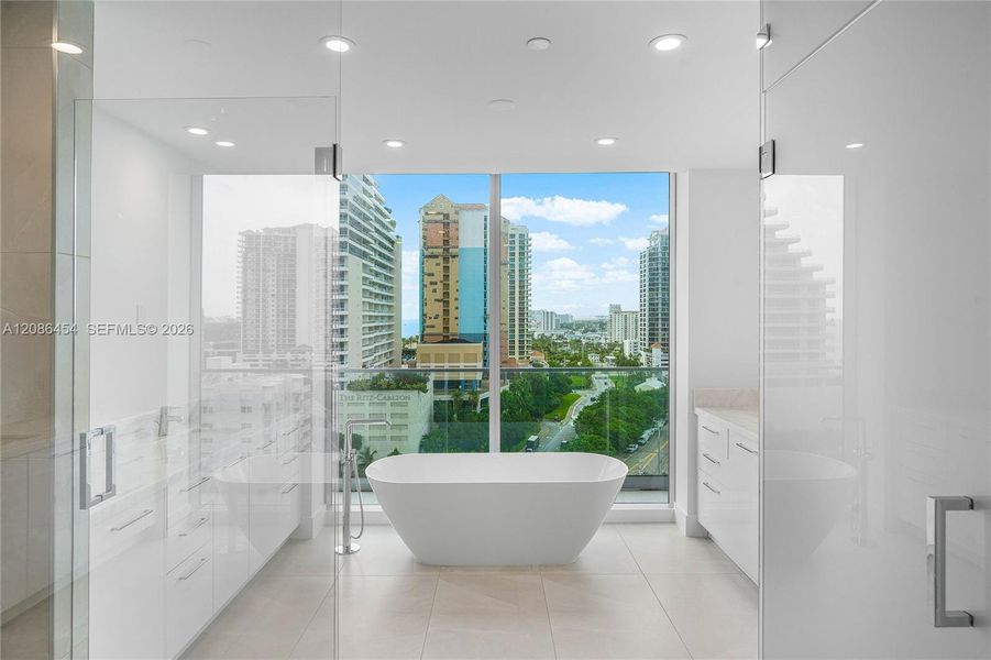 Furnished interior view inside a new home in , Fort Lauderdale (Image 13).