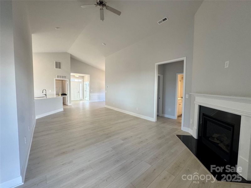 Oversized family room