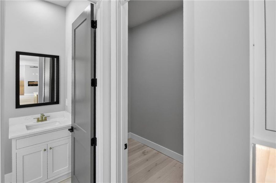 Furnished interior view inside a new home in , Stone Mountain (Image 66).