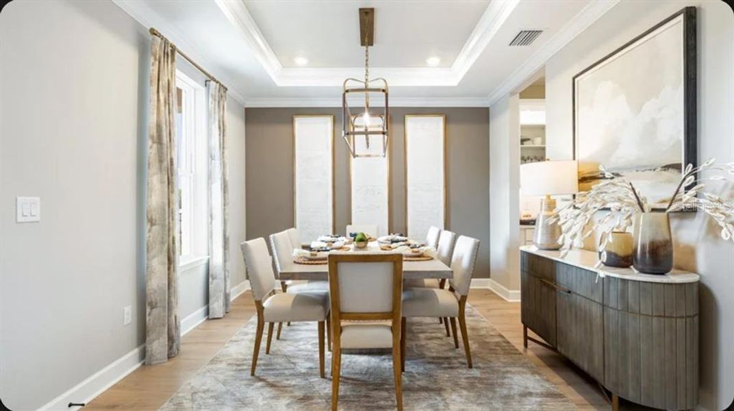Furnished interior view inside a new home in Coasterra Community Group Page, Palmetto (Image 20).