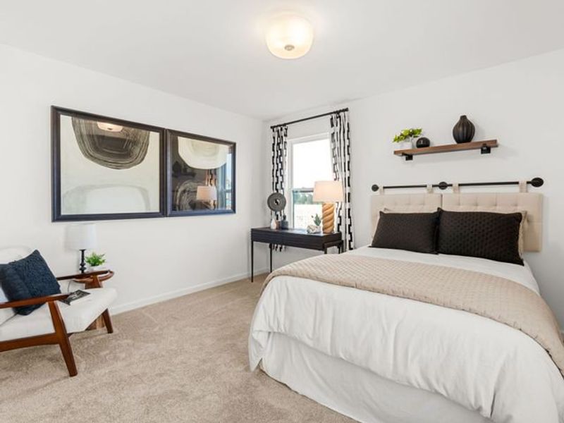 Representative furnished interior of a home built from the Karver TH by True Homes in Harpers Landing Townhomes, Walkertown (Image 13). Representative furnished interior of a home built from the Karver TH by True Homes in Harpers Landing Townhomes, Walkertown (Image 13).