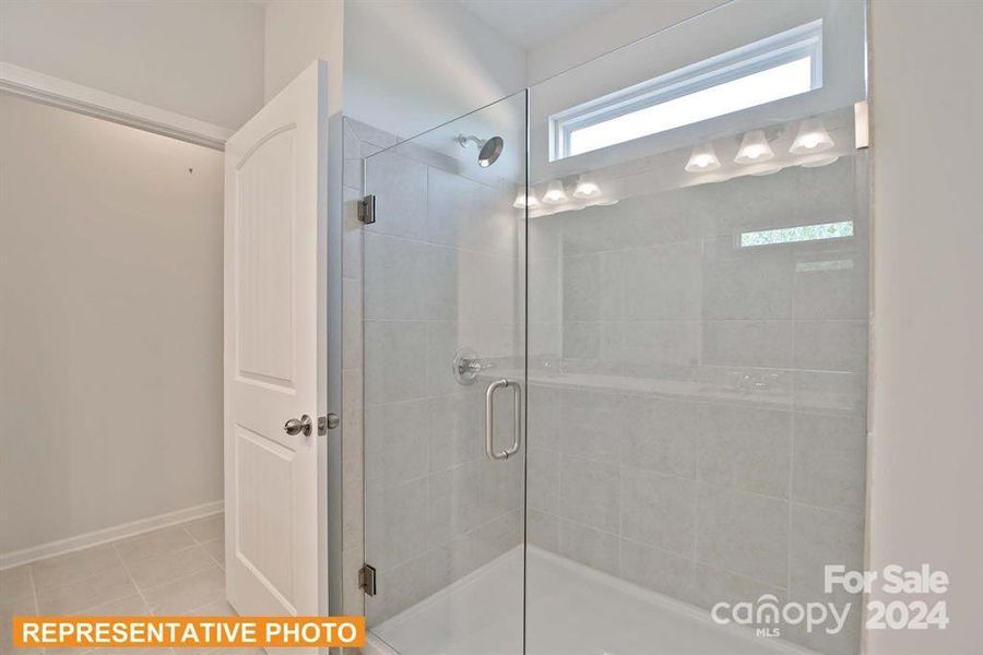 REPRESENATIVE PHOTO ONLY SHOWER OPTION