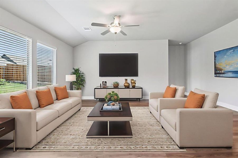 Photo is not of the actual home, but is an inspirational photo of builder’s model home and may depict options, furnishings, and/or decorator features that are not included.