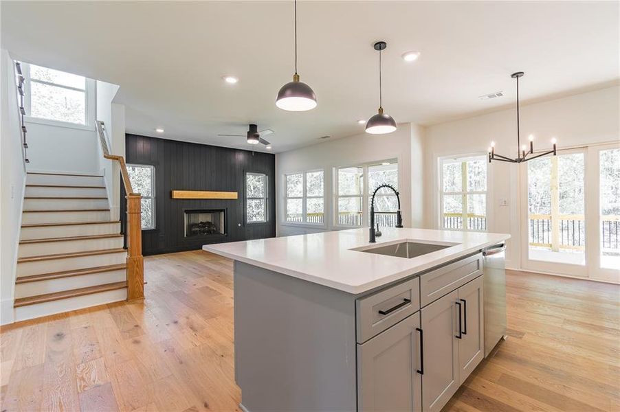 Furnished interior view inside a new home in , Gainesville (Image 15).