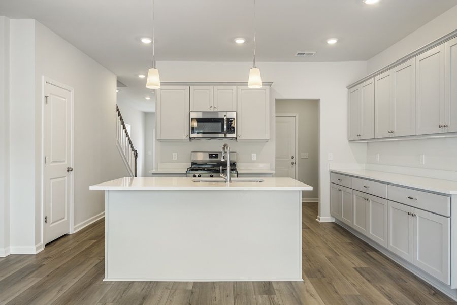 Furnished interior view inside a new home in Edwards Station, Taylors (Image 8).