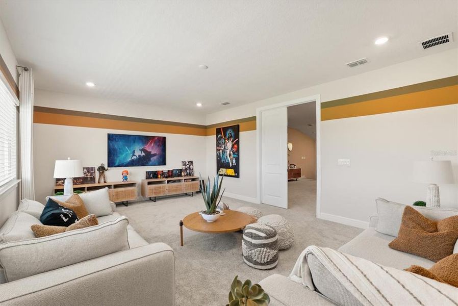 Furnished interior view inside a new home in , Winter Garden (Image 18).