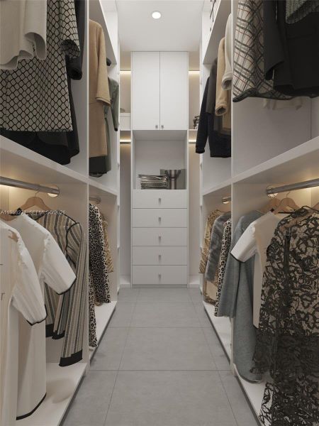 Furnished interior view inside a new home in , Fort Lauderdale (Image 12).