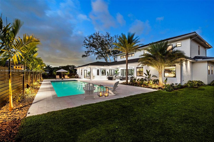 Front exterior of a new home in , Miami, FL, highlighting curb appeal (Image 33). Front exterior of a new home in , Miami, FL, highlighting curb appeal (Image 33).