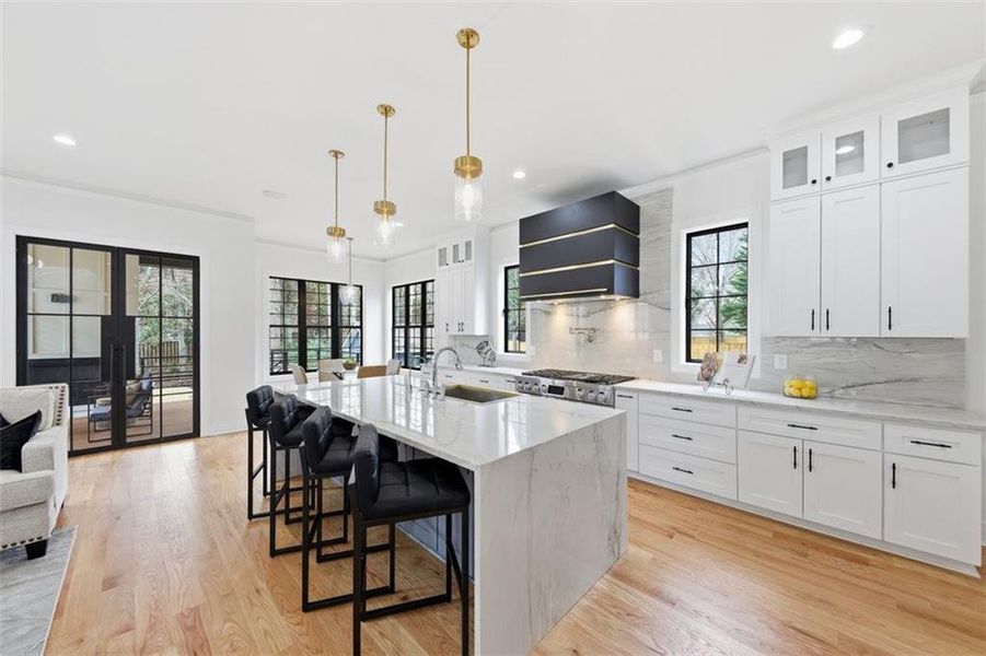 Furnished interior view inside a new home in , Brookhaven (Image 14).