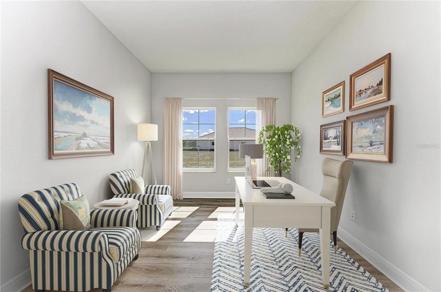 Furnished interior view inside a new home in Hawkstone, Lithia (Image 11).