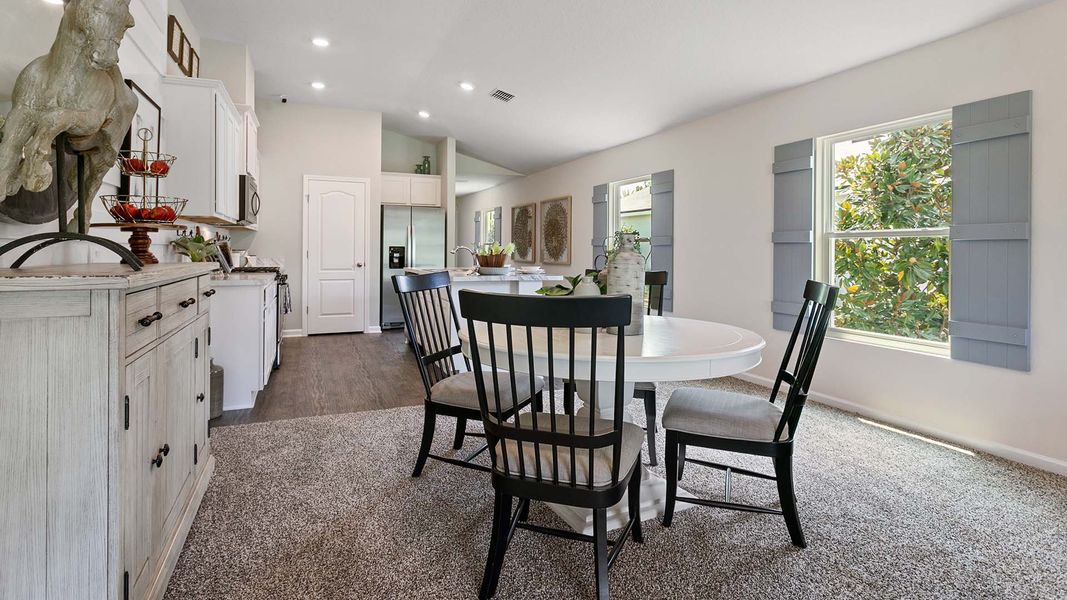 Furnished interior view inside a new home in Grand Reserve, Bunnell (Image 13). Furnished interior view inside a new home in Grand Reserve, Bunnell (Image 13).