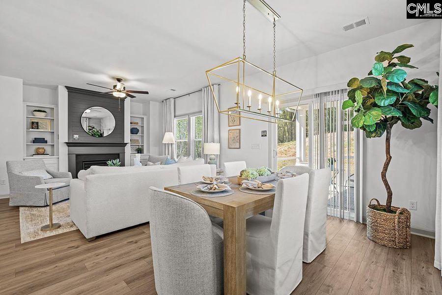 Furnished interior view inside a new home in Peachtree Hills, Lexington (Image 11).