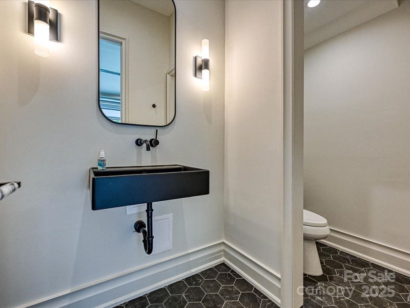 Garage Powder Room Garage Powder Room