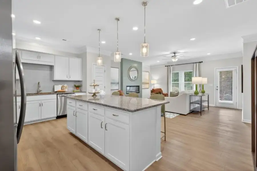 Furnished interior view inside a new home in Jameson Towns, Villa Rica (Image 19).