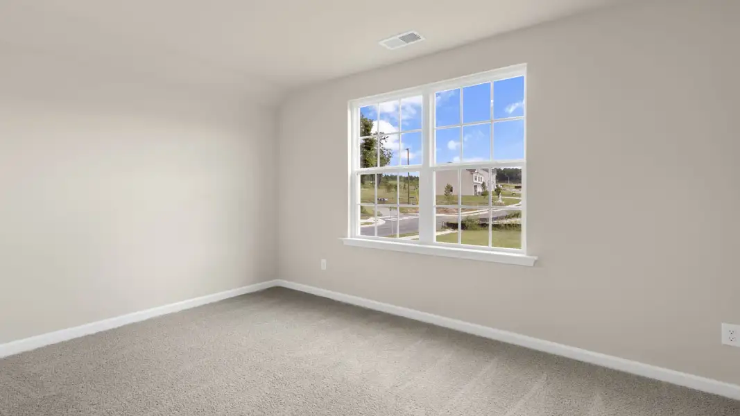 Spacious, unfurnished interior of a new home in The Villas at Galvins Ridge, Sanford (Image 33).