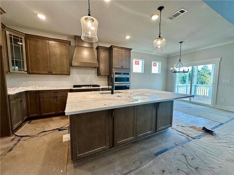 Furnished interior view inside a new home in Twin Lakes, Hoschton (Image 9).