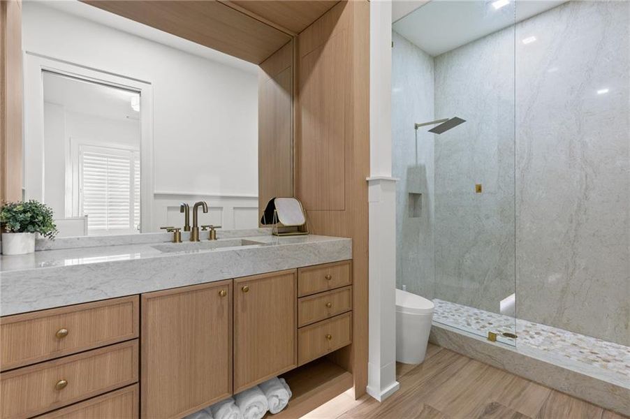 Furnished interior view inside a new home in , Talking Rock (Image 44).