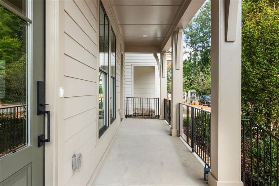 Exterior details and patio area of a home in , Alpharetta (Image 25).