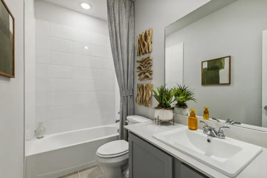 Bathroom in the Turquoise home plan by Trophy Signature Homes – REPRESENTATIVE PHOTO Bathroom in the Turquoise home plan by Trophy Signature Homes – REPRESENTATIVE PHOTO