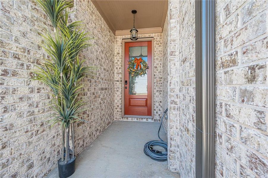 Exterior details and patio area of a home in , Atlanta (Image 26).