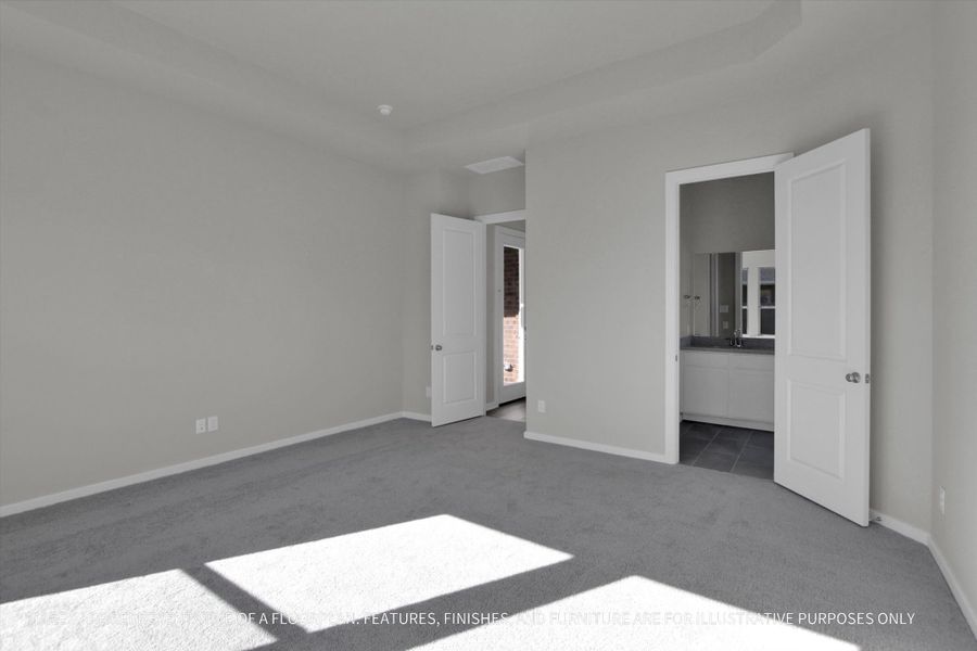 Spacious, unfurnished interior of a new home in Sunterra 50s, Katy (Image 23).