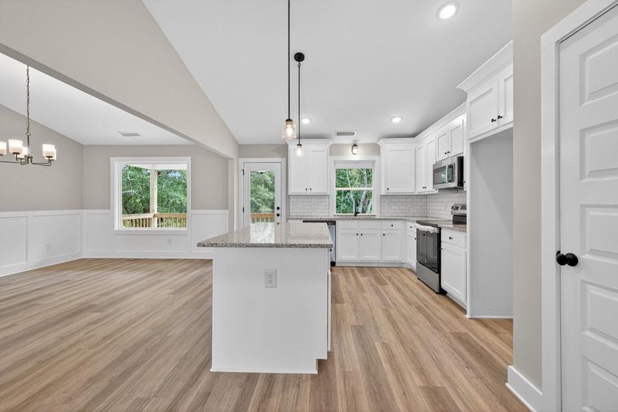 Furnished interior view inside a new home in , Winder (Image 11).