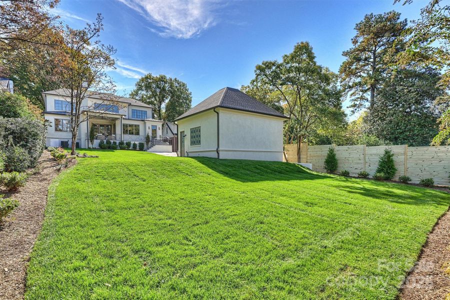 Exterior details and patio area of a home in , Charlotte (Image 23). Exterior details and patio area of a home in , Charlotte (Image 23).