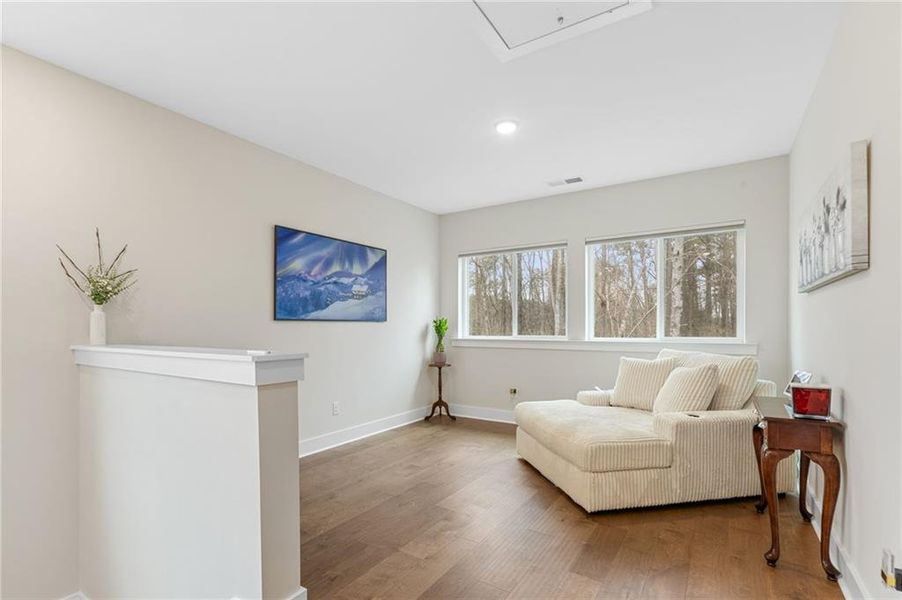 Furnished interior view inside a new home in Settingdown Farms, Cumming (Image 31).