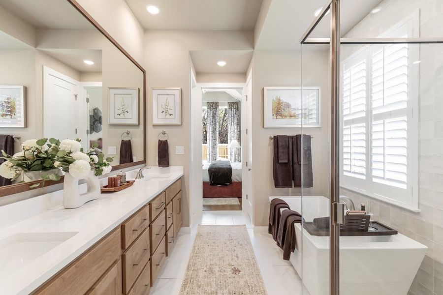 Representative Primary Bathroom - some options shown