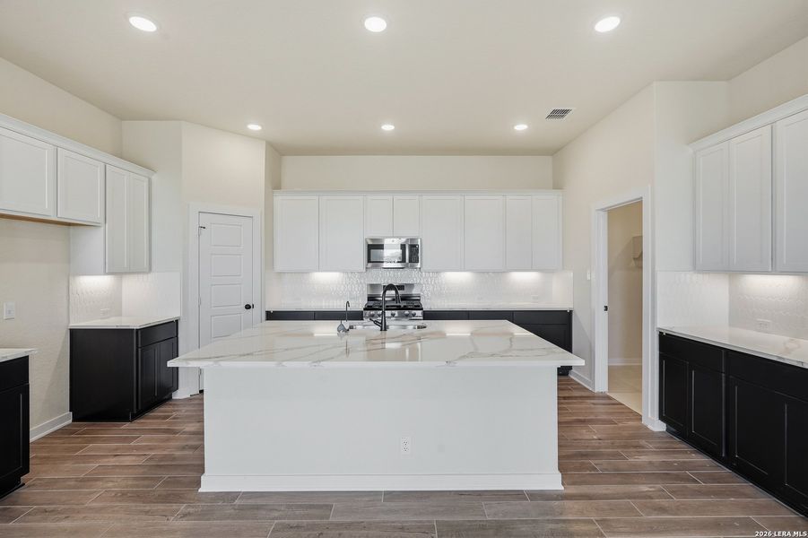 Furnished interior view inside a new home in The Crossvine, Schertz (Image 13).