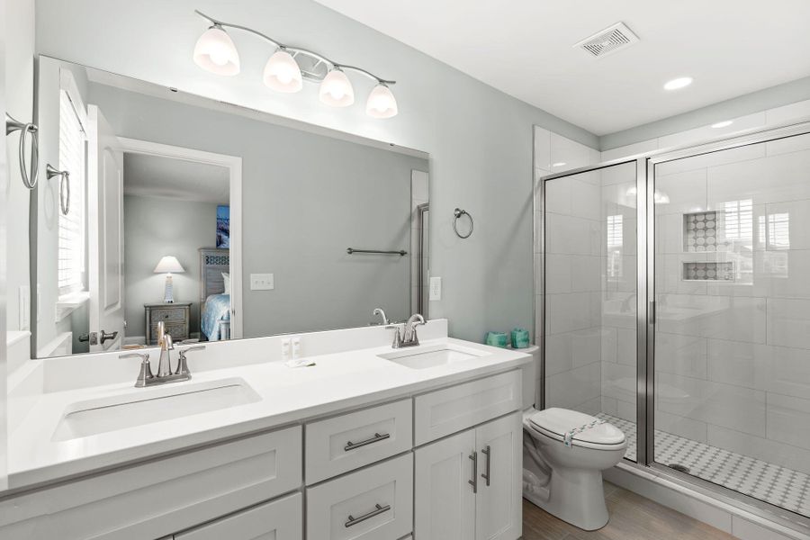 Furnished interior view inside a new home in , Surfside Beach (Image 19).