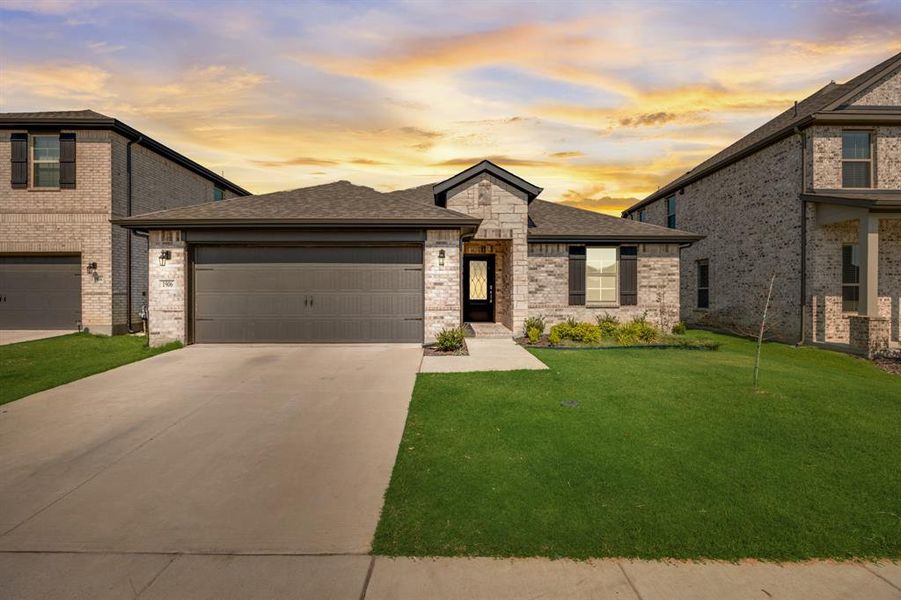 Front exterior of a new home in , Princeton, TX, highlighting curb appeal (Image 24).