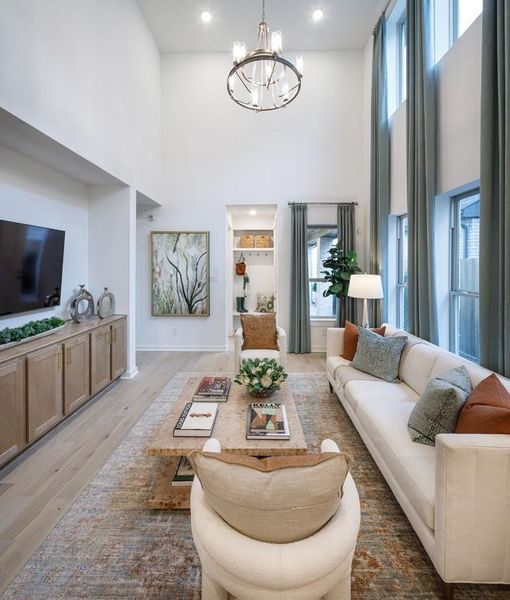 Furnished interior view inside a new home in Riceland, Mont Belvieu (Image 14).