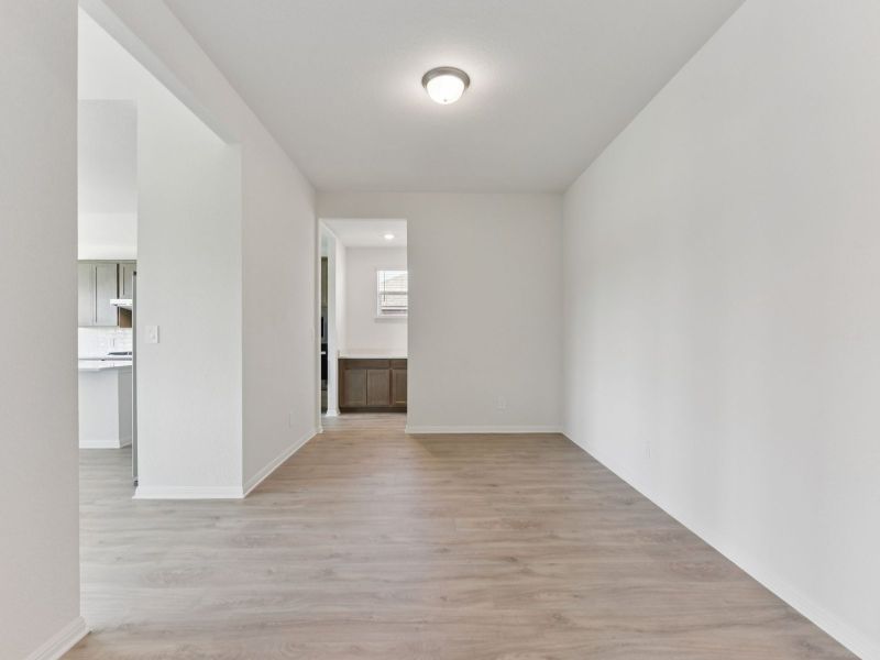 Spacious, unfurnished interior of a new home in Prairie Winds - Executive Collection, Hutto (Image 12).