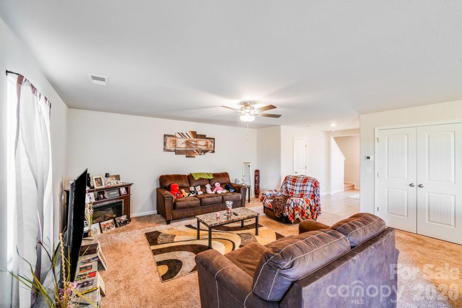 Furnished interior view inside a new home in Pinnacle Estates, Shelby (Image 10).