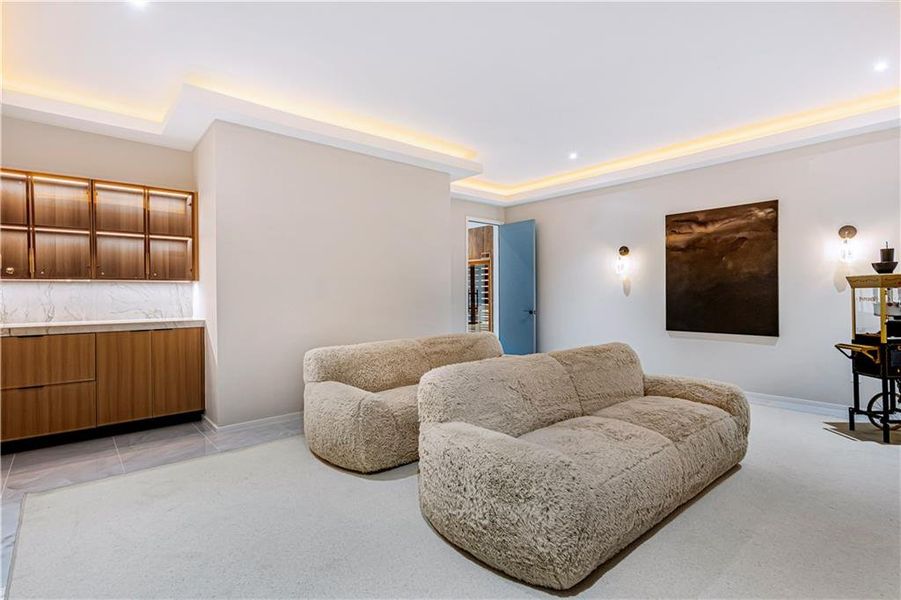 Furnished interior view inside a new home in , Marietta (Image 33).