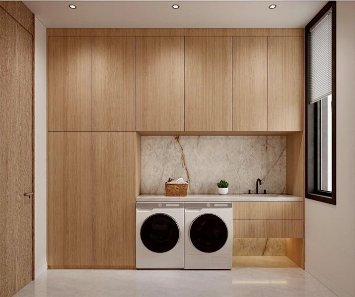 Furnished interior view inside a new home in , Fort Lauderdale (Image 6).