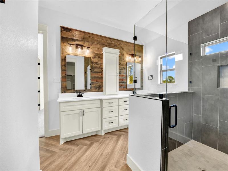 Furnished interior view inside a new home in The Ranches at Valley View, Springtown (Image 8). Furnished interior view inside a new home in The Ranches at Valley View, Springtown (Image 8).